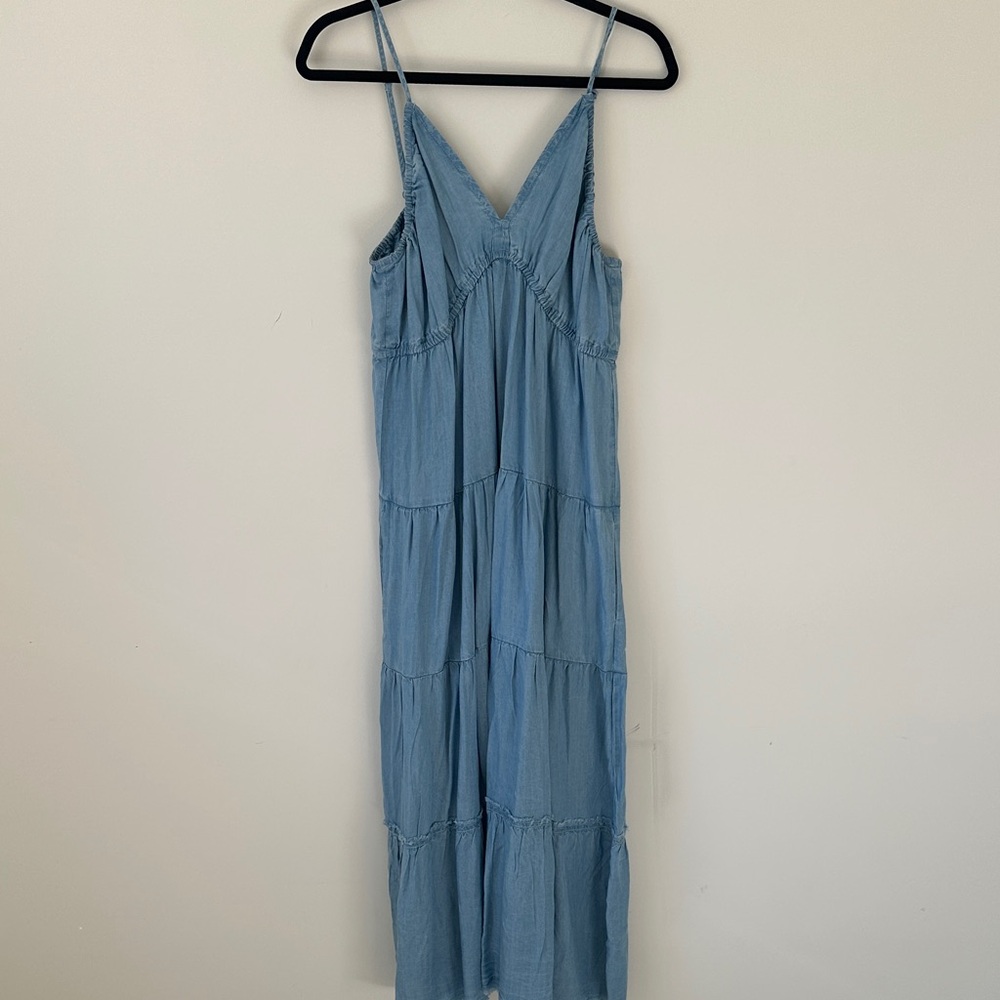 Kut from the Kloth Light Blue Maxi Dress
